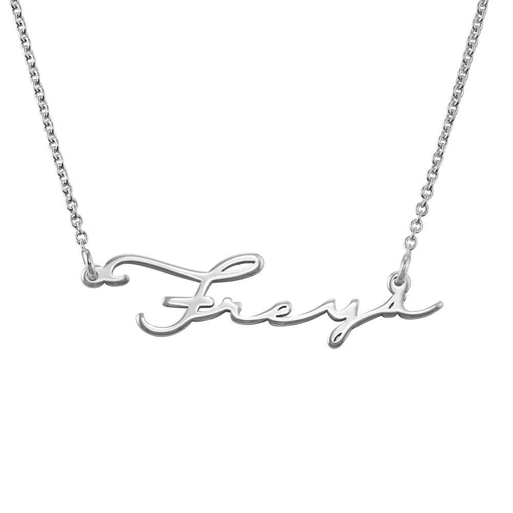 Signature Name Necklace