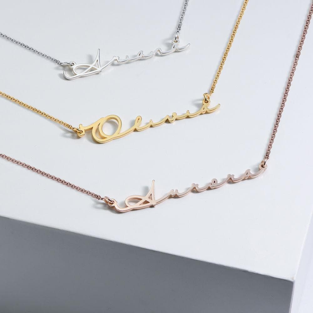 Signature Name Necklace