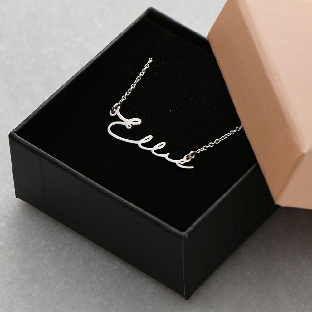Signature Name Necklace