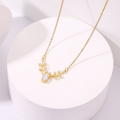 18K Gold Plated Stage Necklace