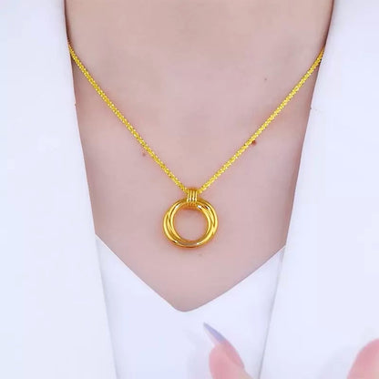 Multilayer golden necklace(24k gold plated)