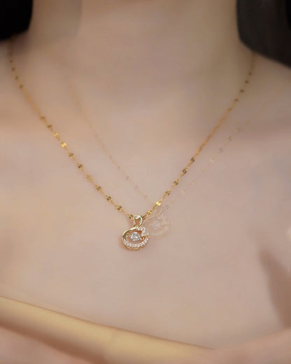 18K Gold Plated Duck Necklace