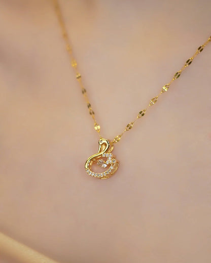 18K Gold Plated Duck Necklace