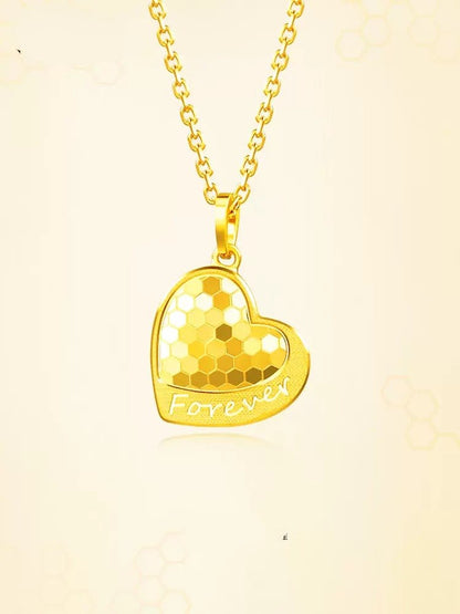 Heart Necklace (18K Gold Plated)