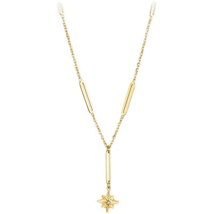 18K Gold Plated Sunburst Necklace