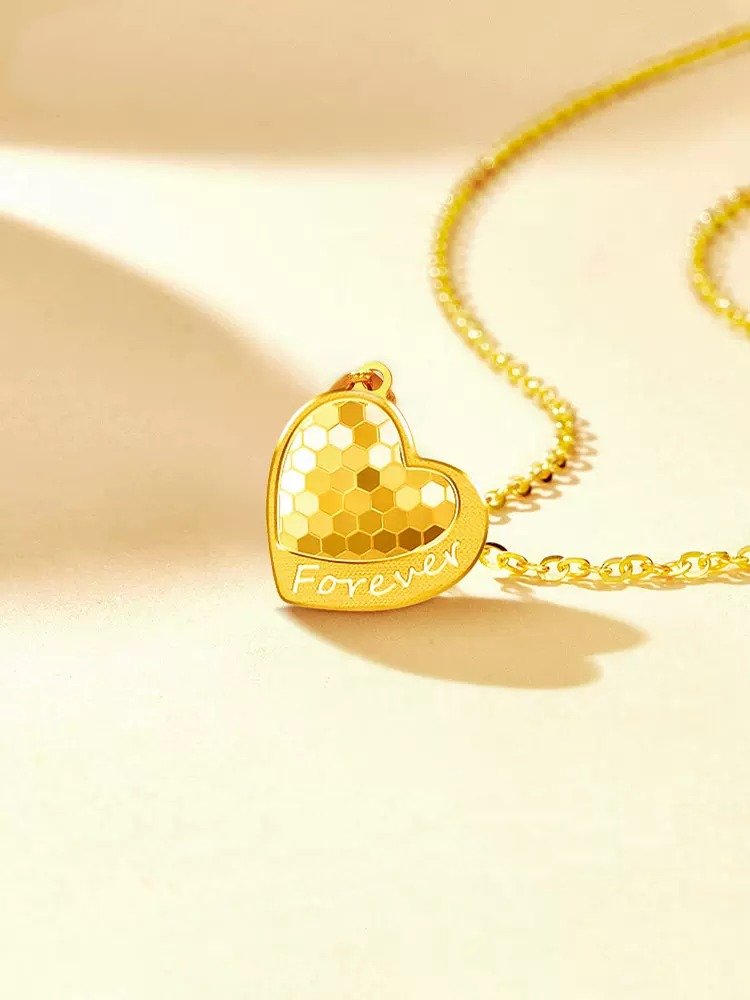 Heart Necklace (18K Gold Plated)