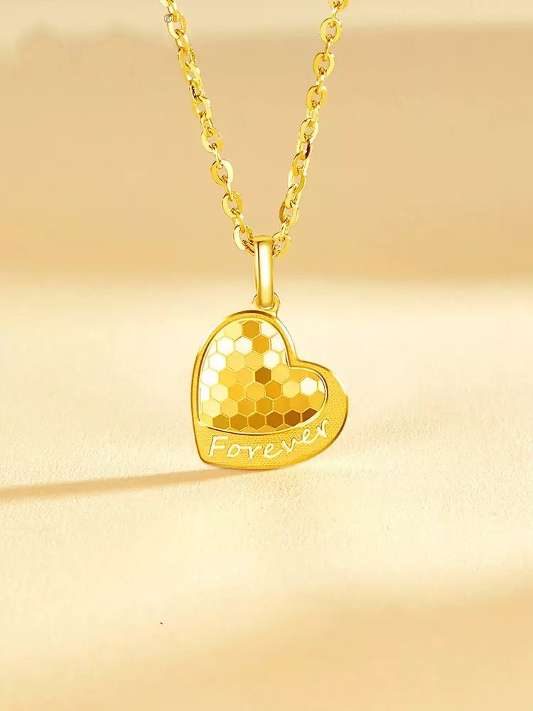 Heart Necklace (18K Gold Plated)