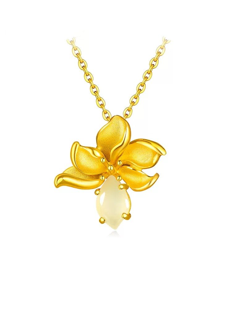 PETALS NECKLACE (18K GOLD PLATED)