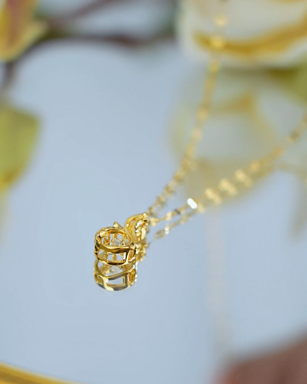 18K Gold Plated Queen Of Sea Necklace