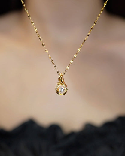 18K Gold Plated Queen Of Sea Necklace