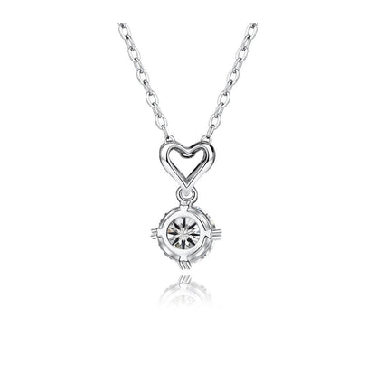 Heart Of Ocean Necklace (925 Sterling Silver)