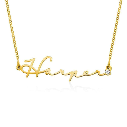 Signature Style Name necklace