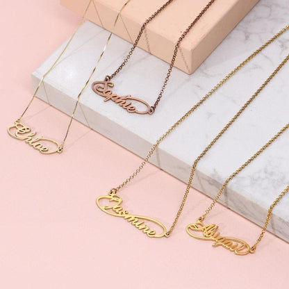 Infinity Style Name Necklaces