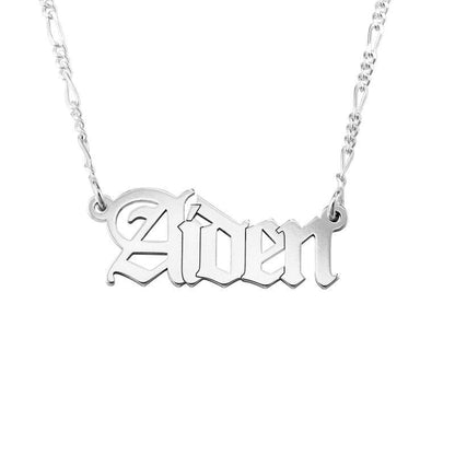 Gothic Name Necklaces