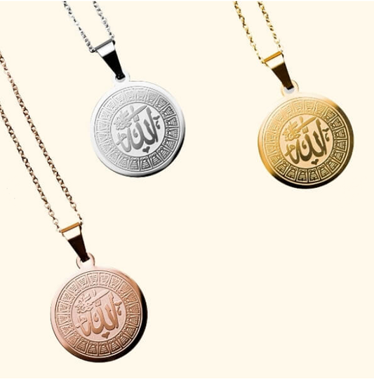 24K GOLD PLATED ALLAH MEDALLION