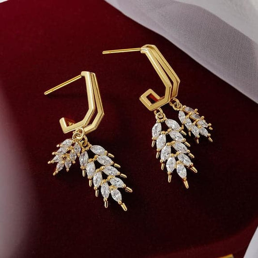 18k Gold Plated Delicate Floral Blooms